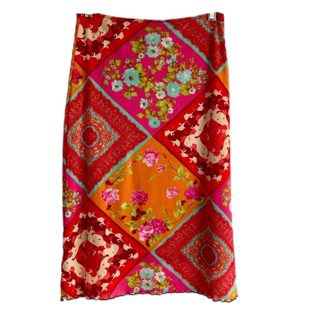 WESTON WEAR Multi-Color Print Skirt - Size M